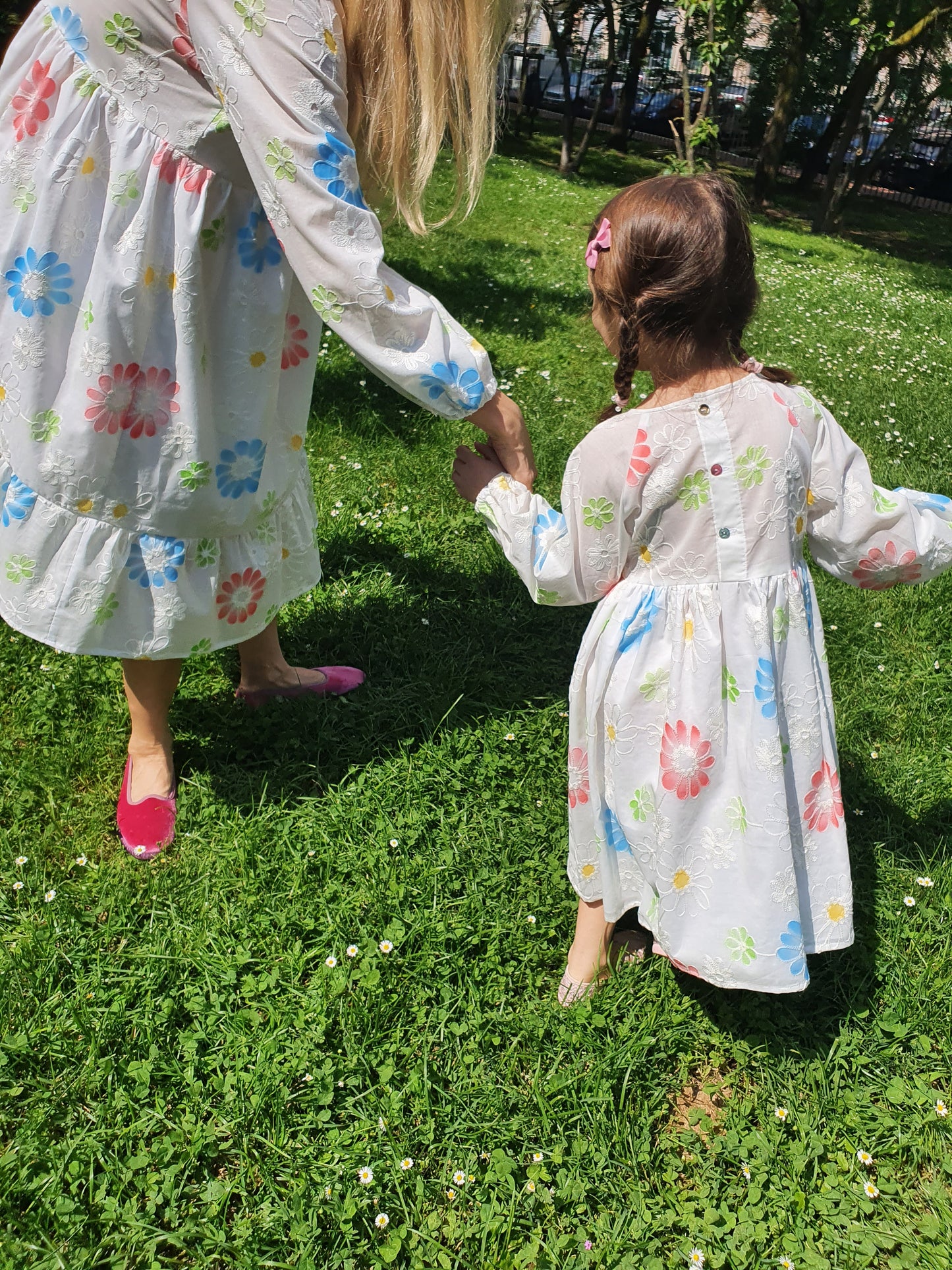 Dress for girls white embroidered Dress for girls lace San Gallo white