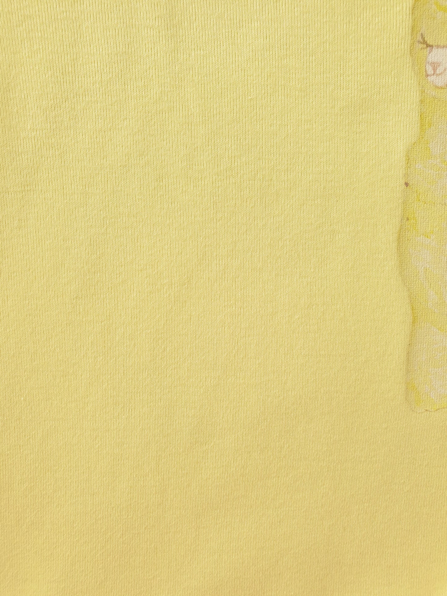 Toddler Baby T-shirt Premium Italian Cotton Yellow