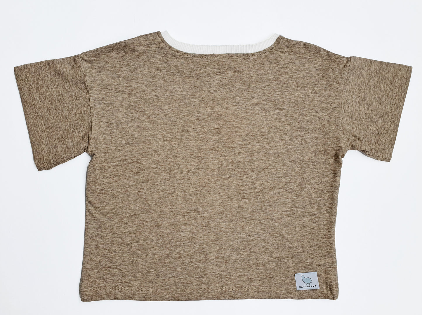 Toddler Baby T-shirt Premium Italian Cotton Beige