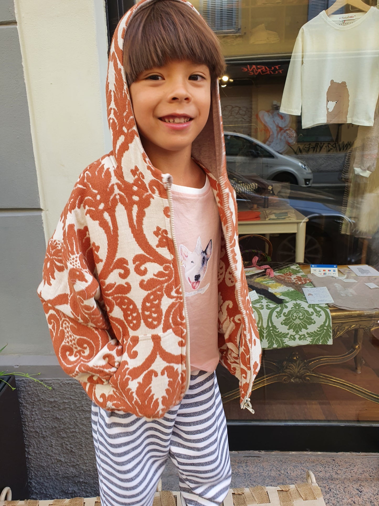 Hooded toddler Jacket