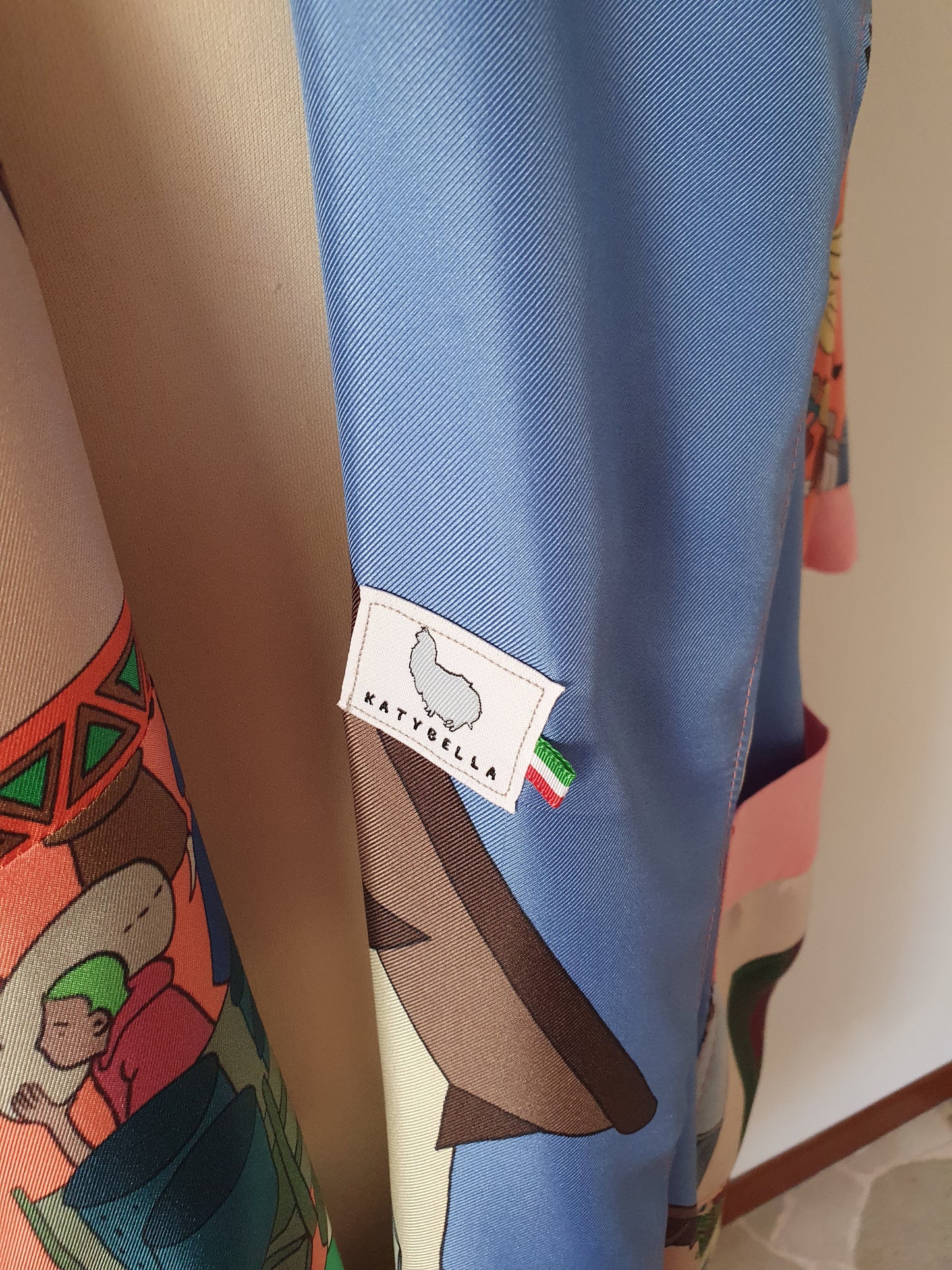 Luxury Full-Length Lounge Kimono - 100% Italian Silk