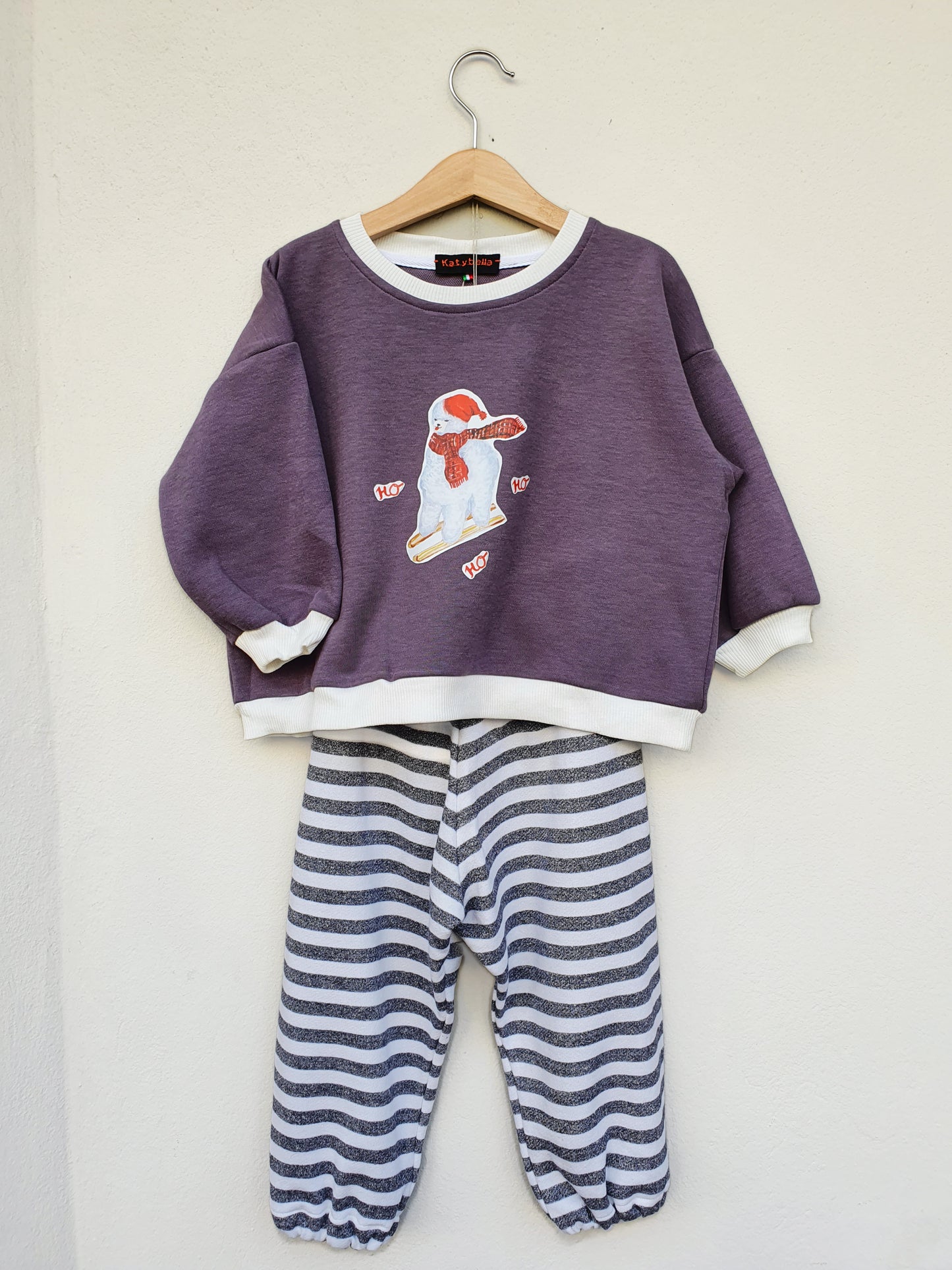 Sweatshirt Alpaca Ski Violet