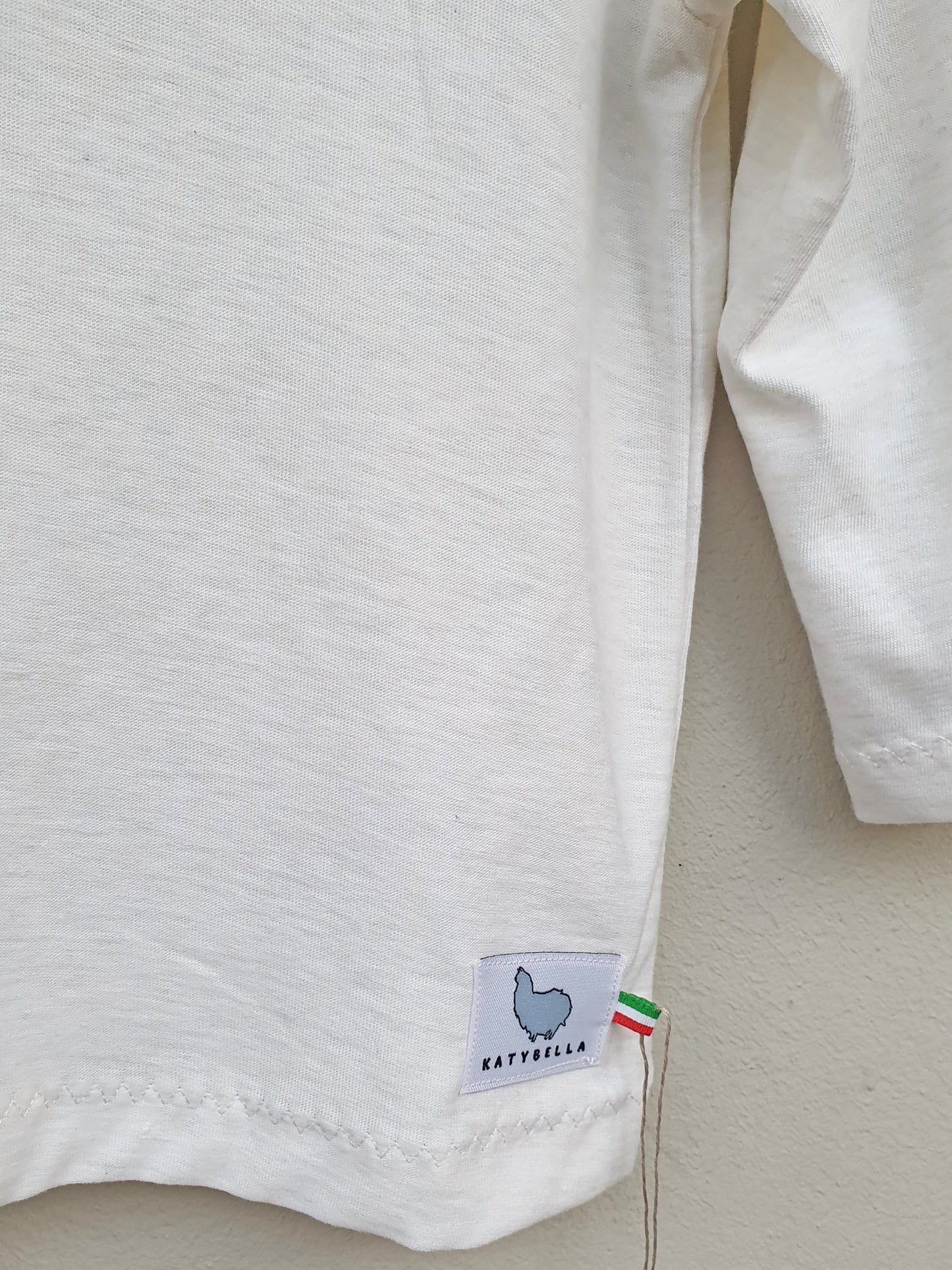 Maglietta bambini a maniche lunghe Alpaca Addobbo