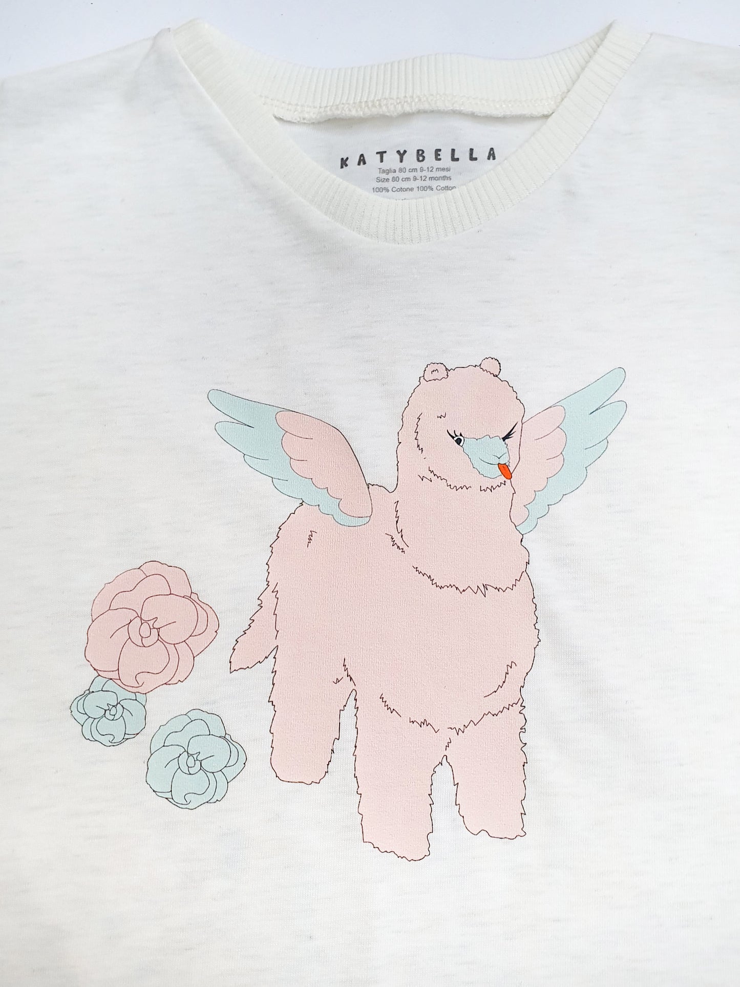 Maglietta bambini a maniche lunghe Alpaca Fatina