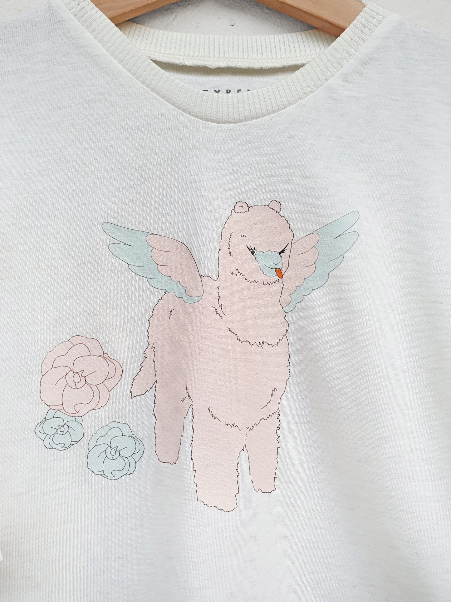 Maglietta bambini a maniche lunghe Alpaca Fatina