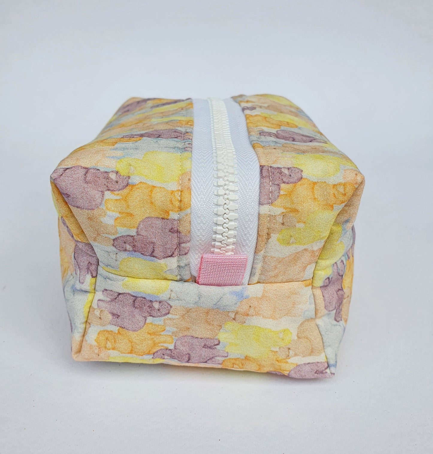 Colorful Alpacas 100% Cotton Beauty Case – Made in Italy