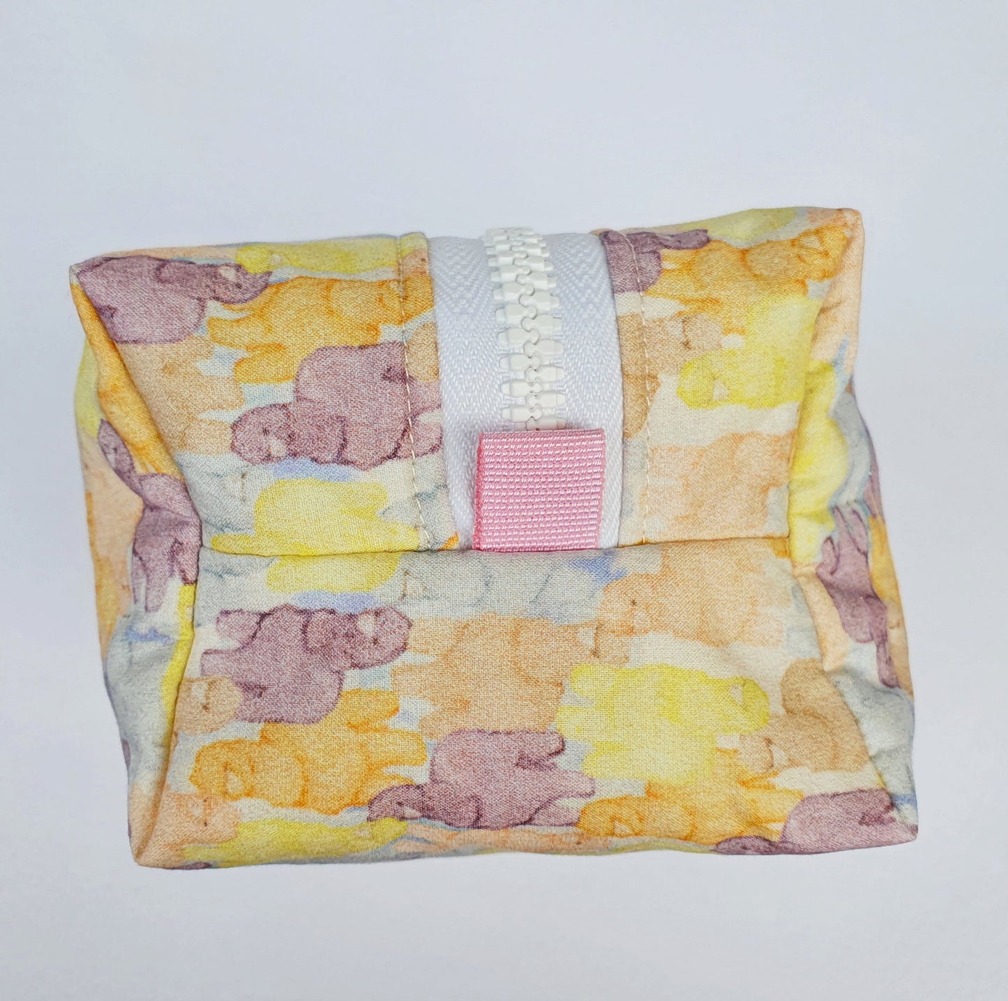 Colorful Alpacas 100% Cotton Beauty Case – Made in Italy