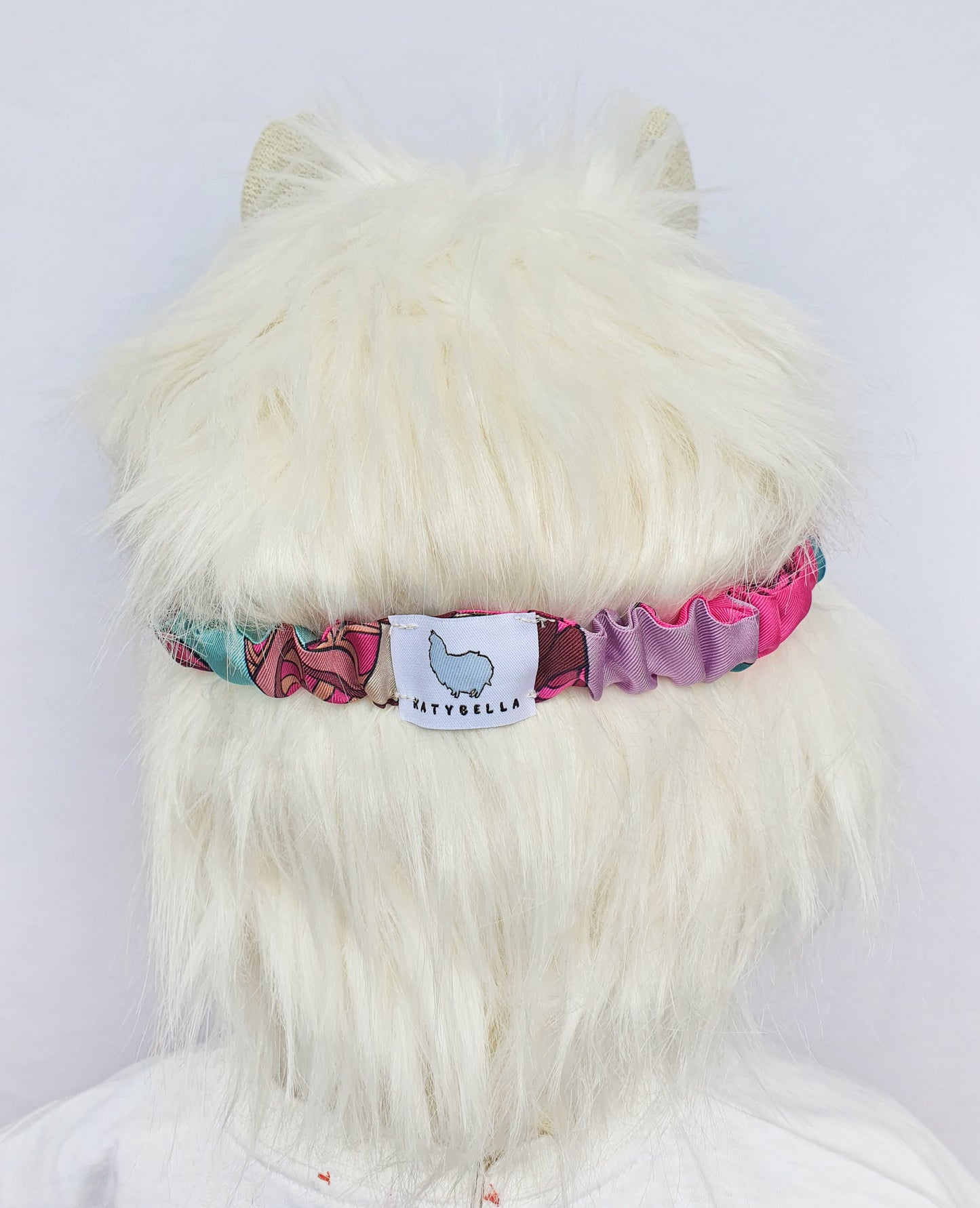 Silk Sleeping Mask with Green Sparkling Sequins