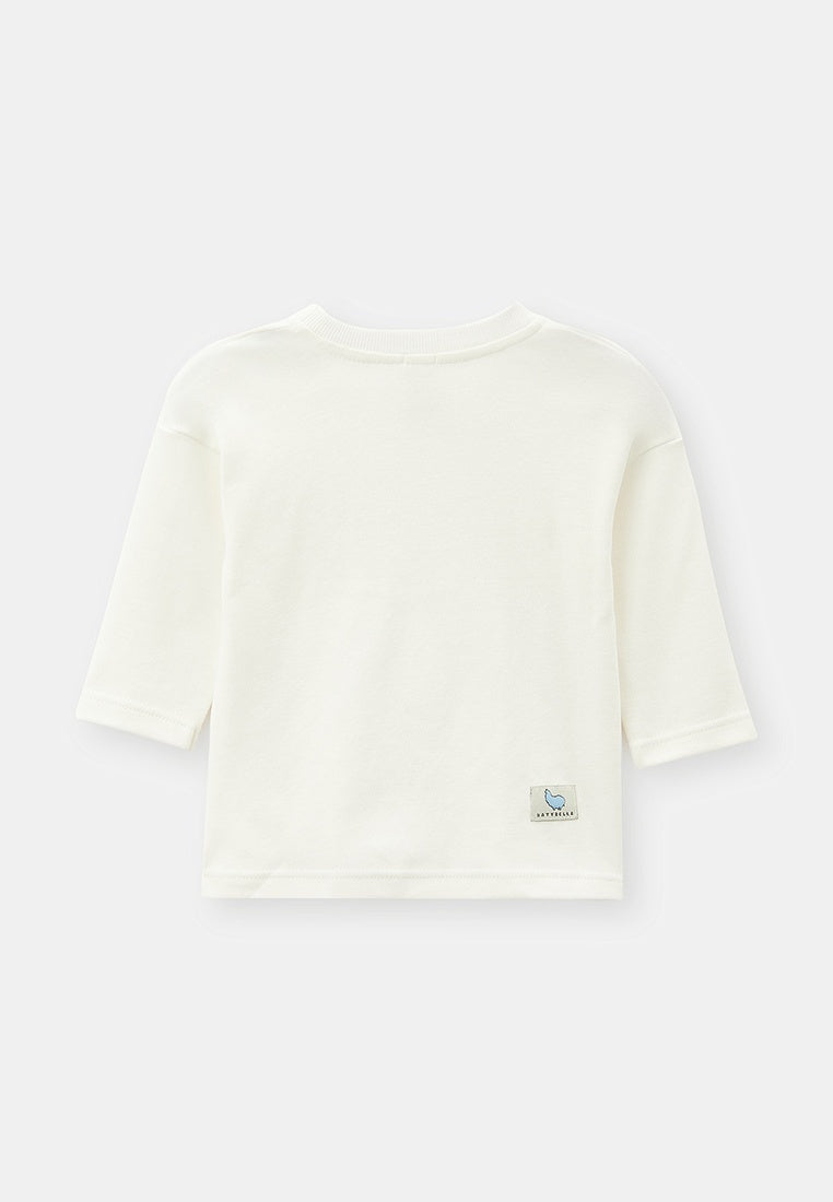 Maglietta a maniche lunghe da bambini Kids Longsleeve Little Monster