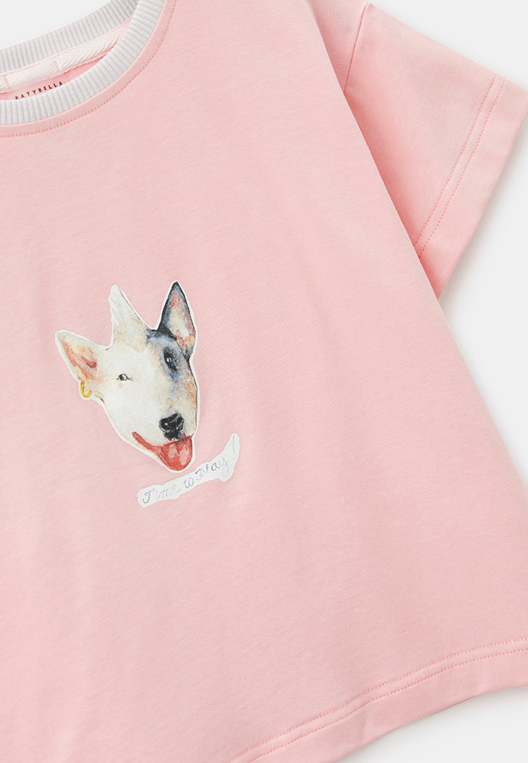 T-shirt Punky Dog Women's