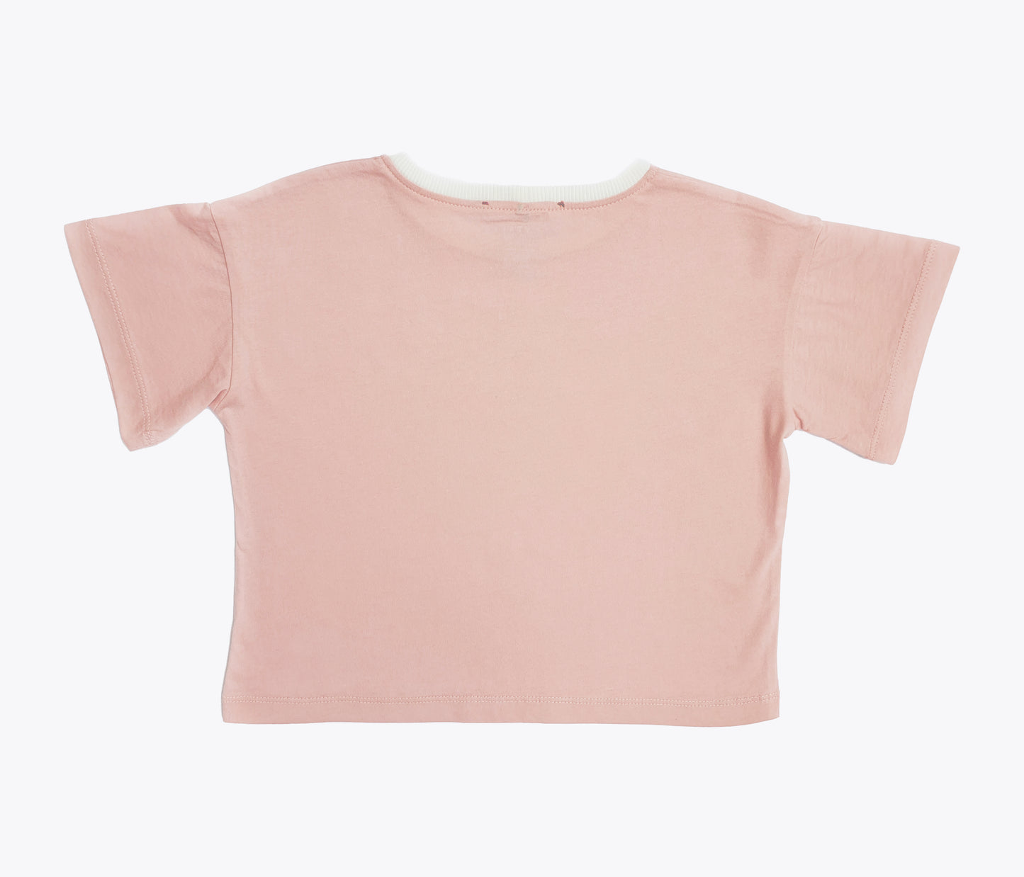 Toddler Baby Alpaca T-shirt Premium Italian Cotton Pink