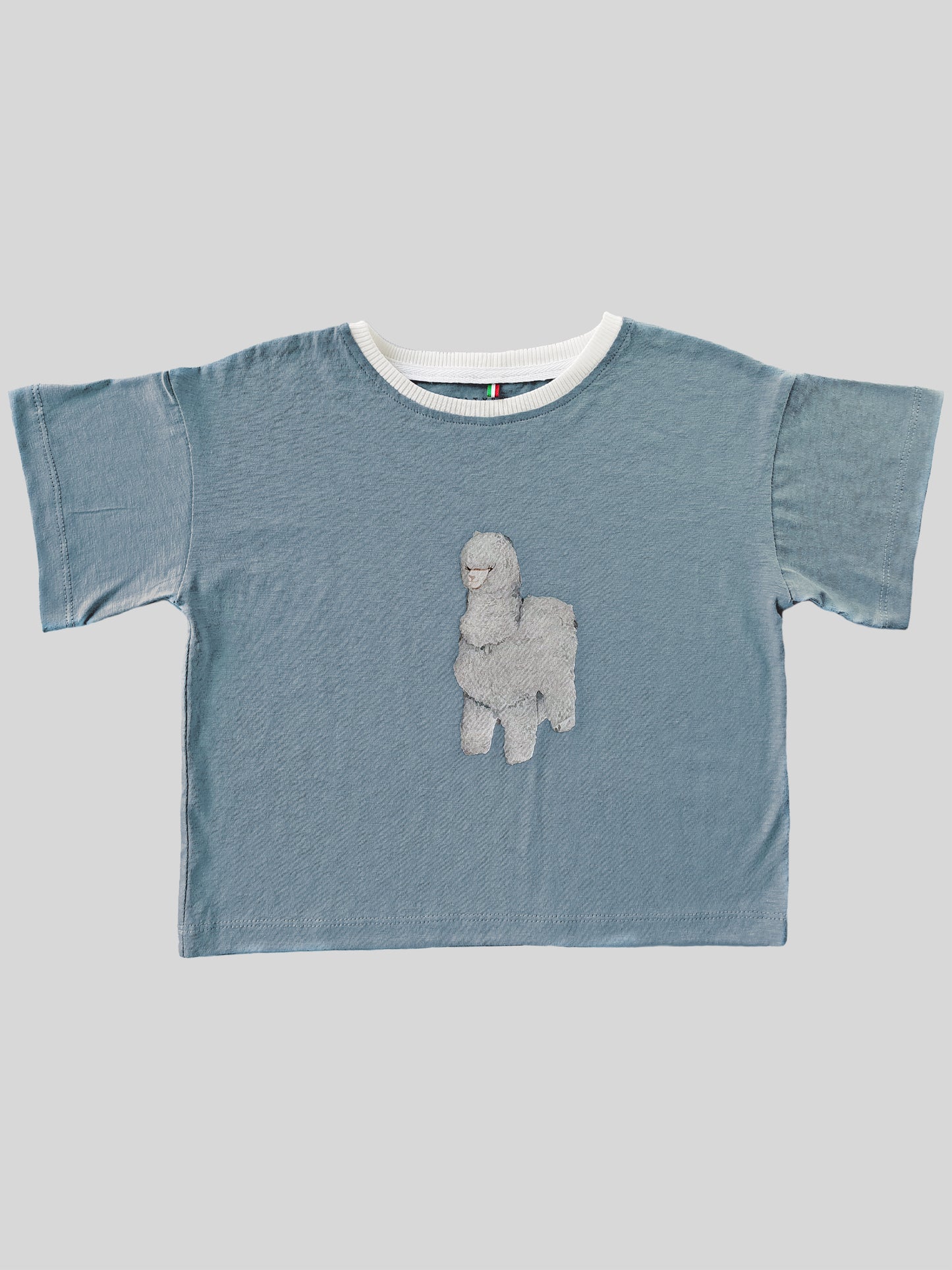 Toddler Baby T-shirt Premium Italian Cotton Blue
