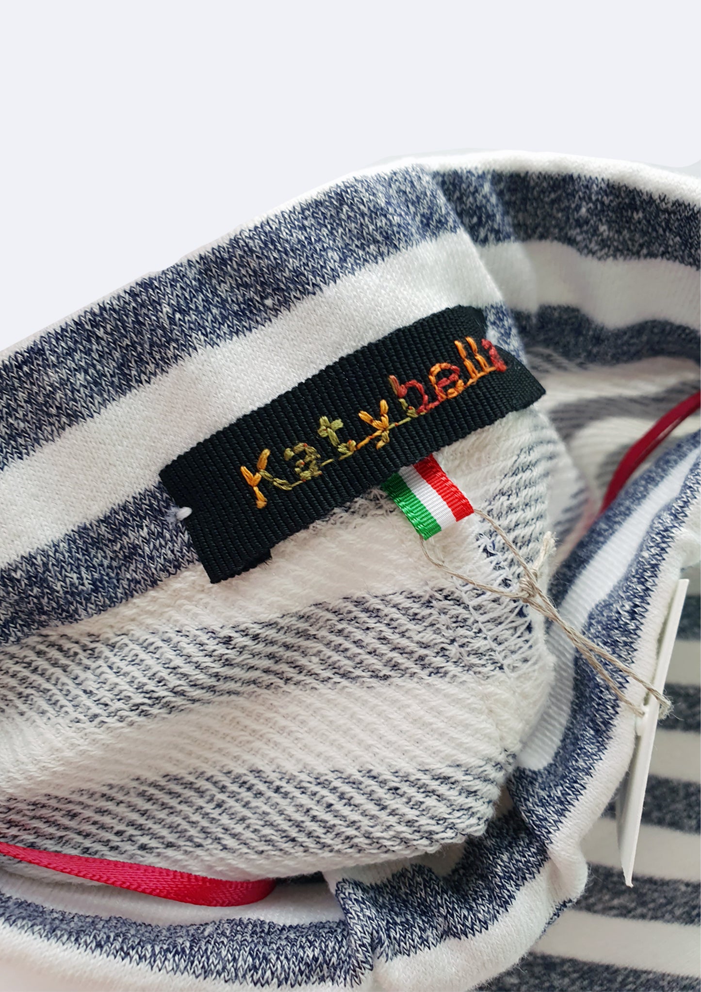 Baby and Toddler Shorts in organic cotton felpa stripes