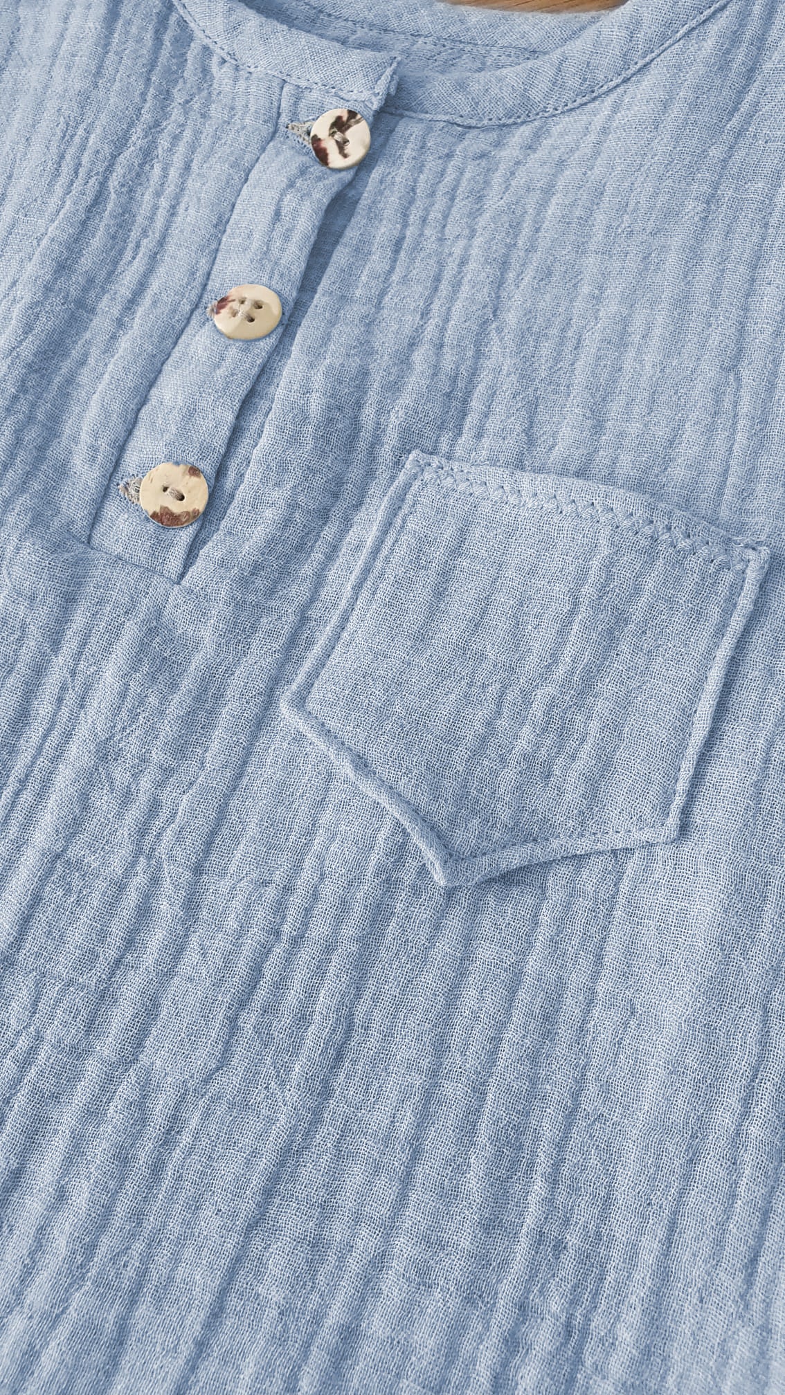 Camicia Manica Corta in Doppia Garza
