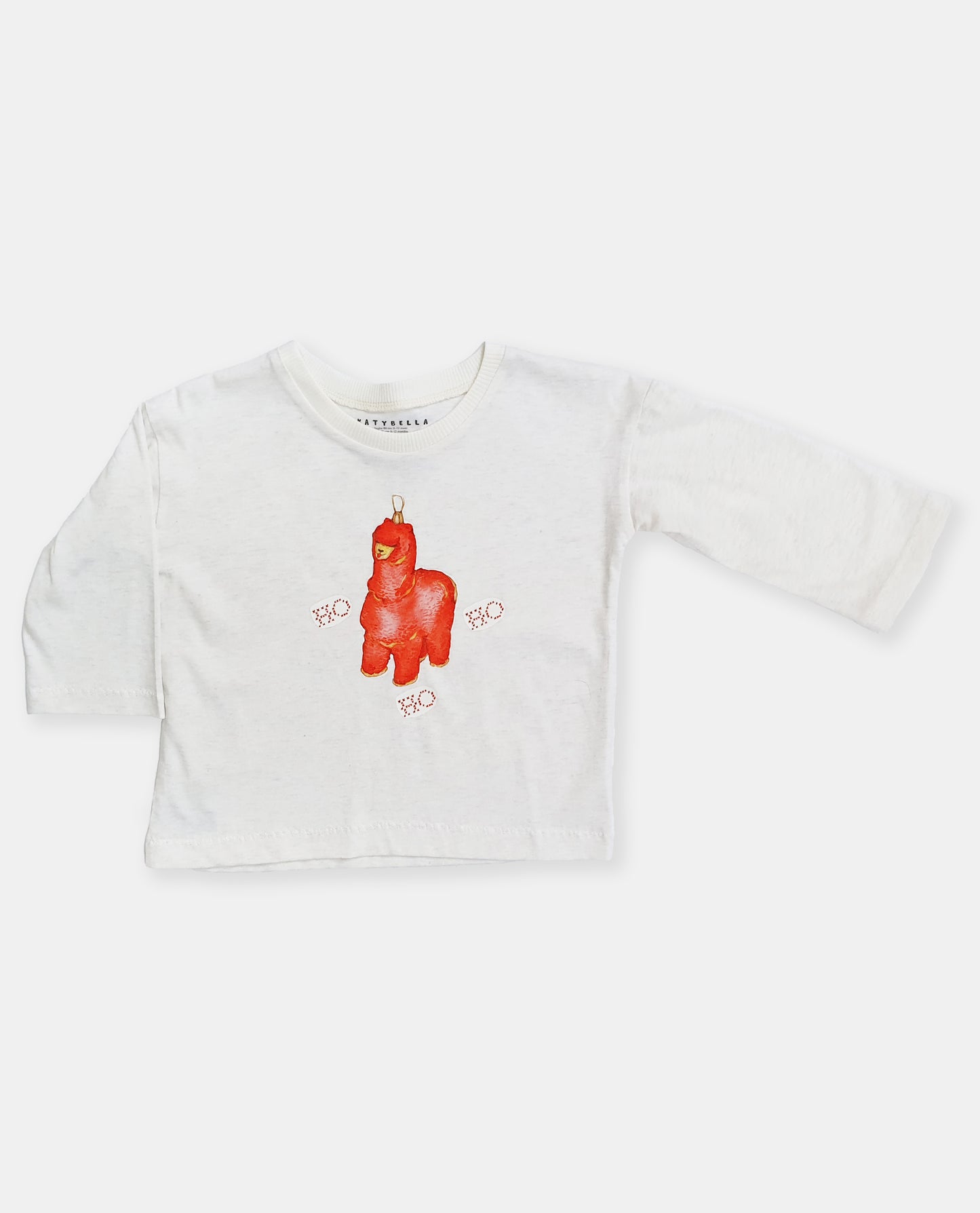 Maglietta bambini a maniche lunghe Alpaca Addobbo