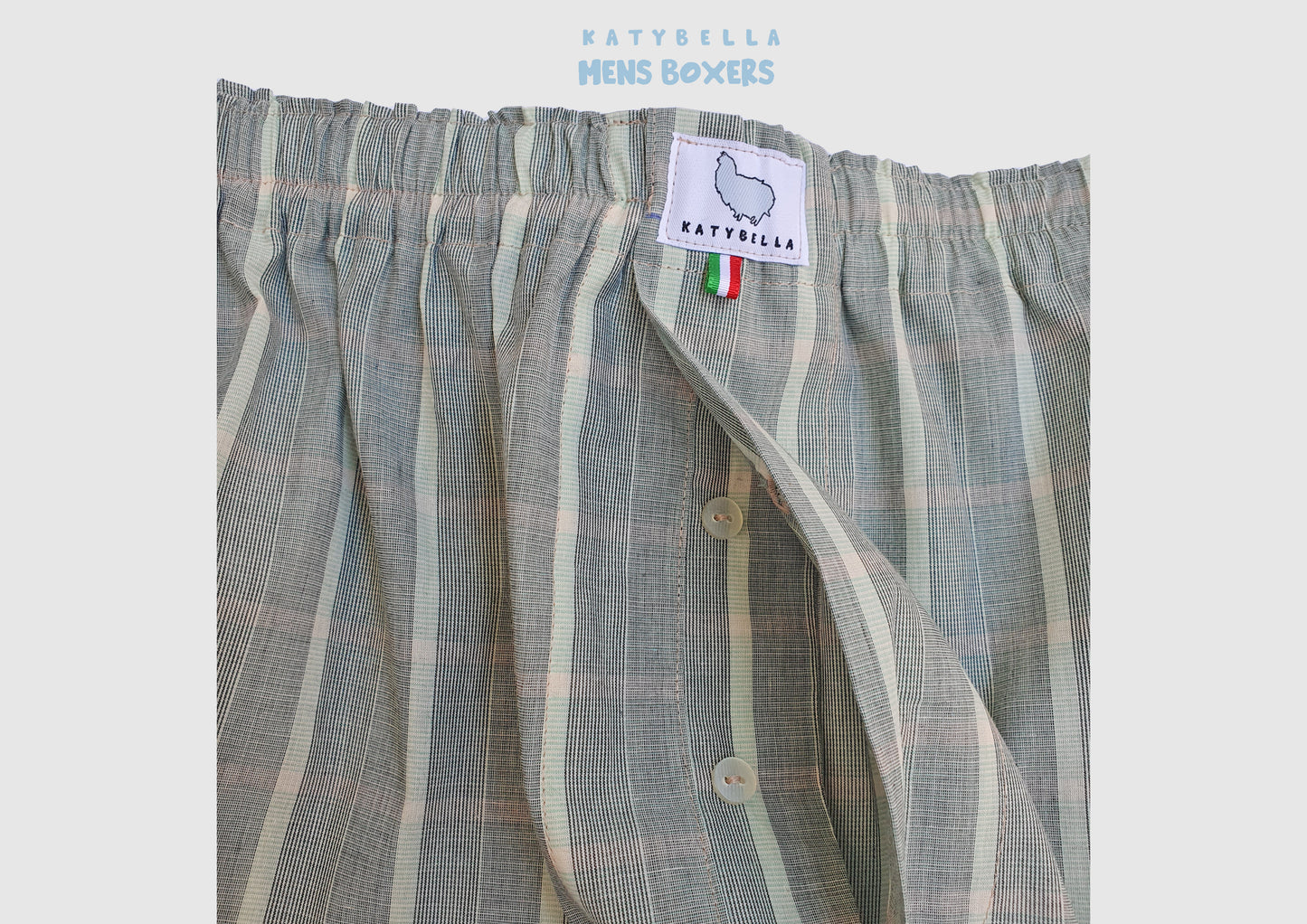 Men's Boxer Slip Luxury Underwear Premium Italian cotton