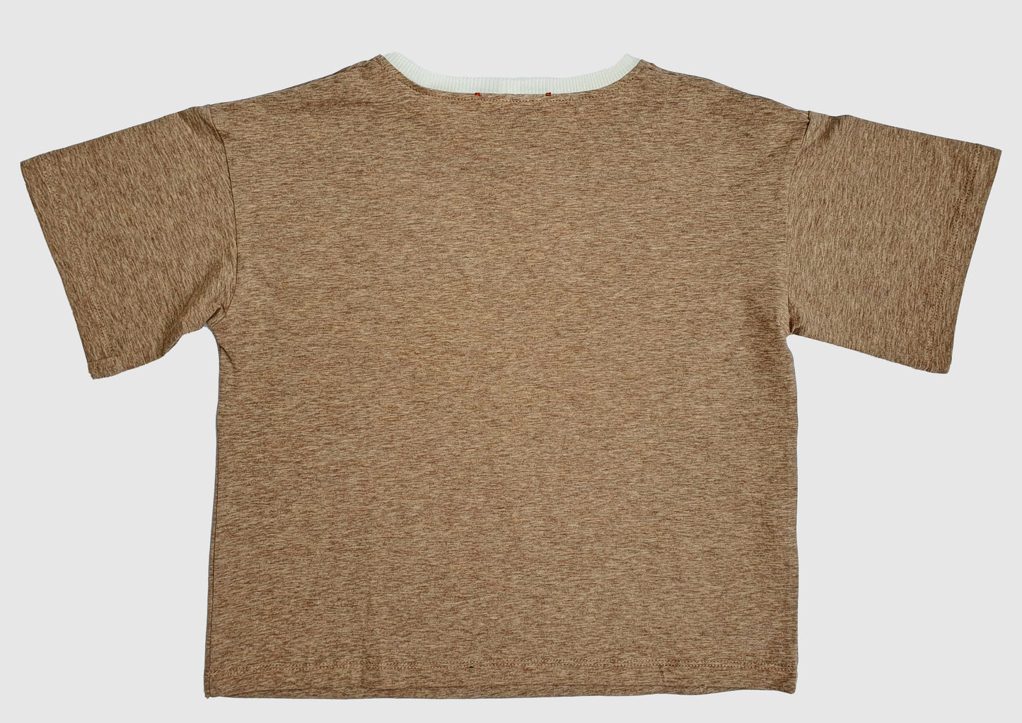 Maglietta bambino bambina a maniche corte Time to Play! Funky Dog Beige