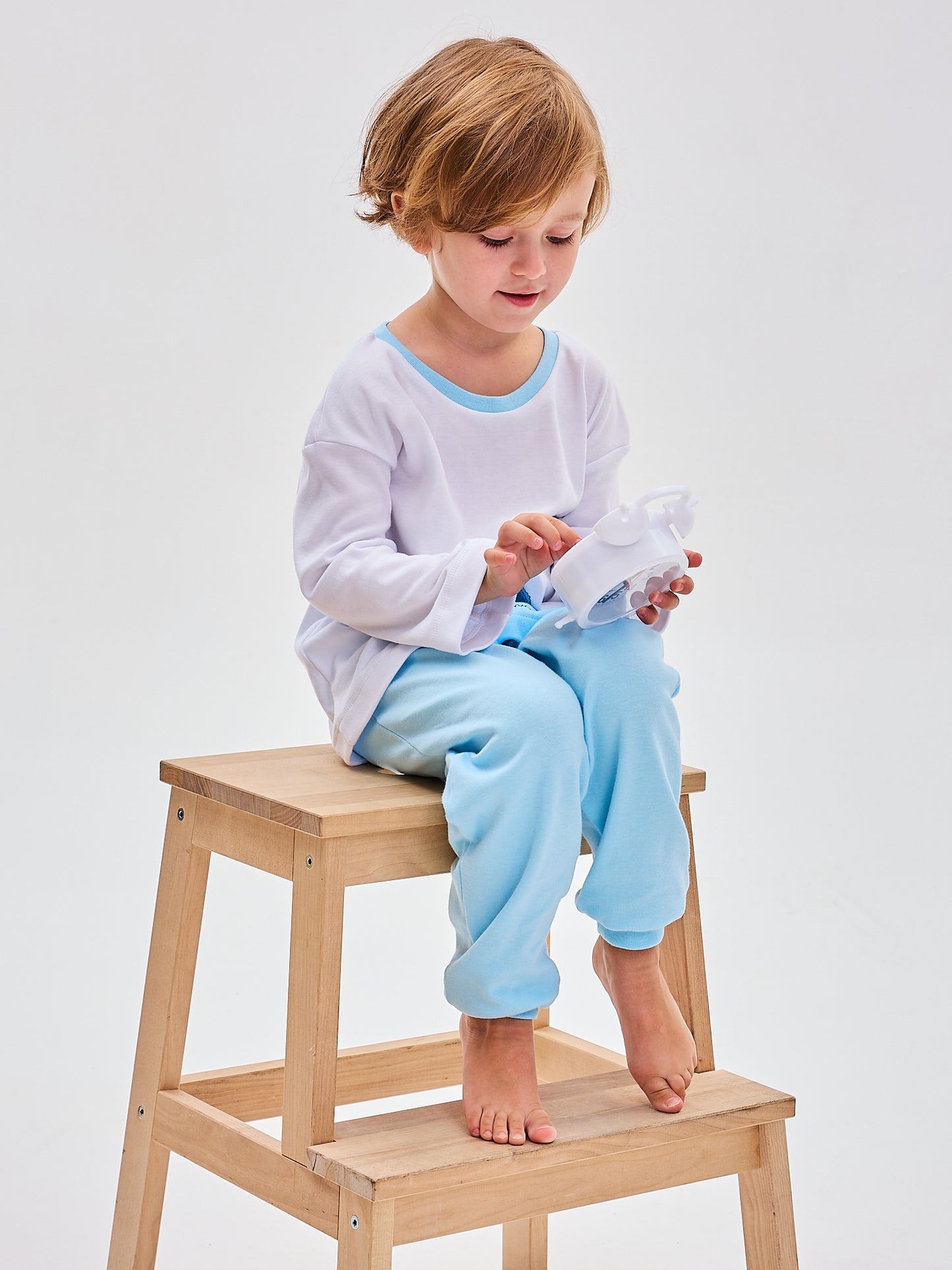 Luxurious Kidswear Pyjamas with Baby Alpaca Print PJs Bambino