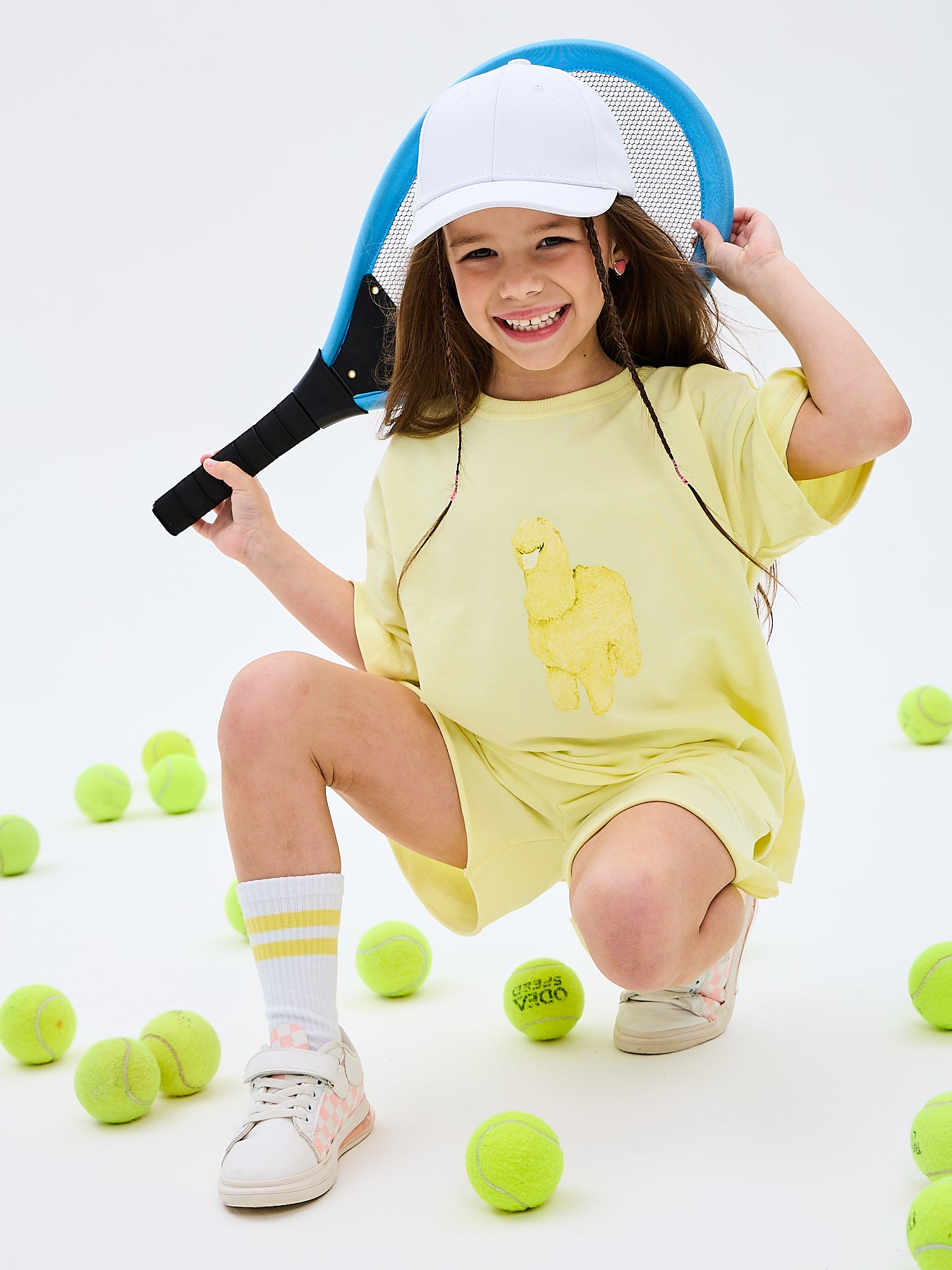 Toddler Baby T-shirt Premium Italian Cotton Yellow