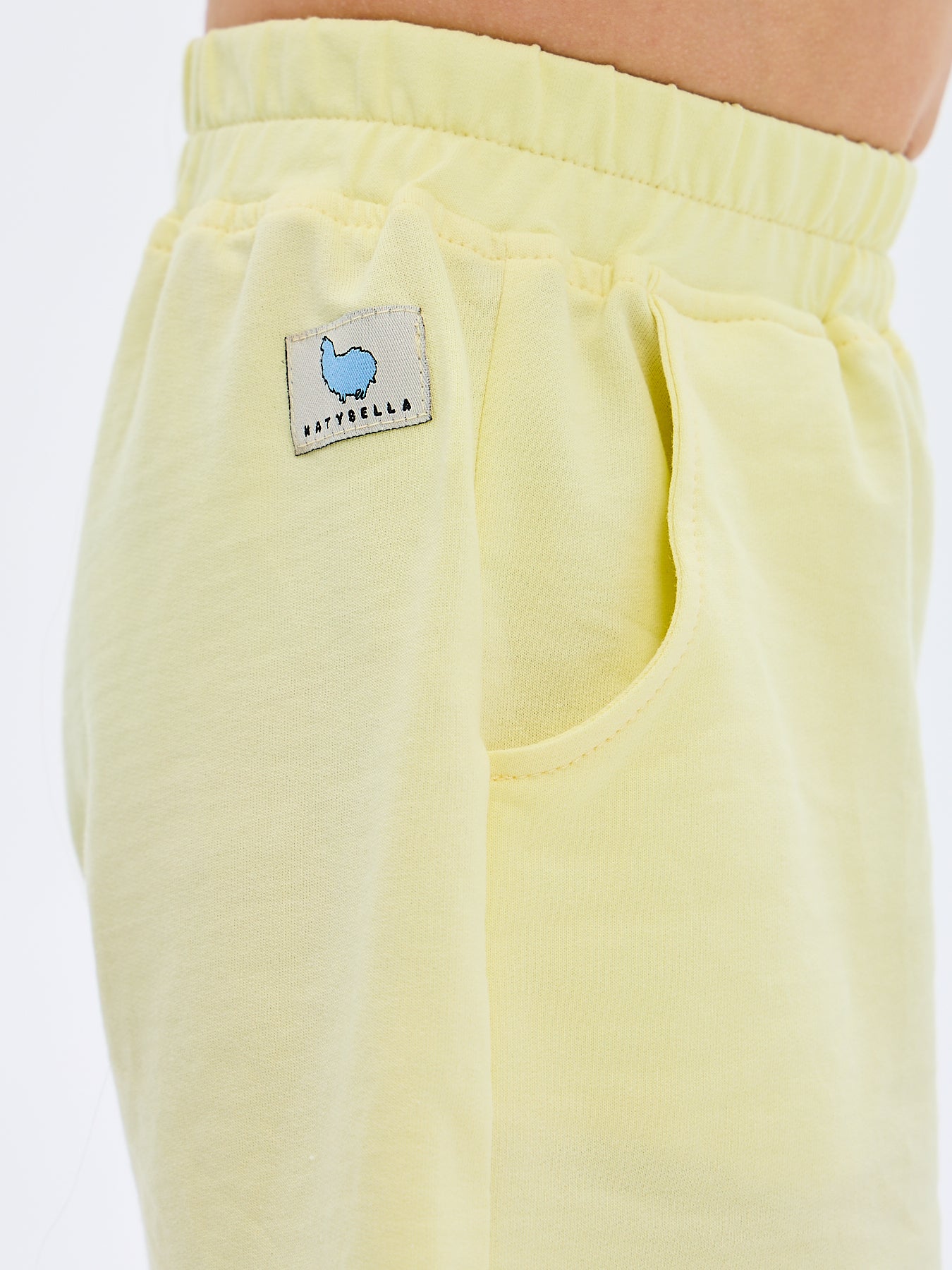 Baby and Toddler Shorts in organic cotton yellow