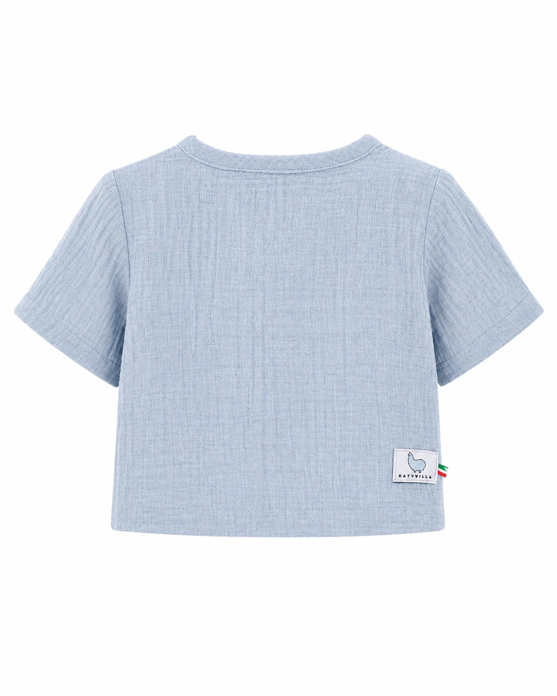 Camicia Manica Corta in Doppia Garza