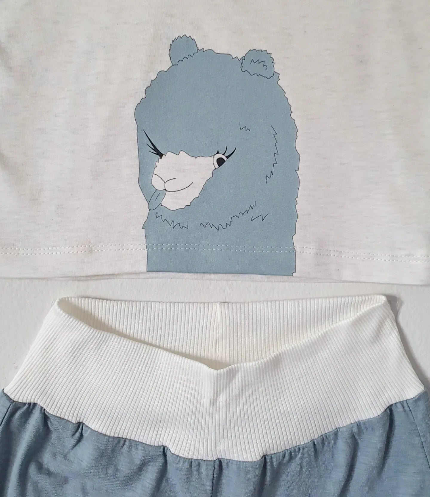 Luxurious Kidswear Pyjamas with Baby Alpaca Print PJs