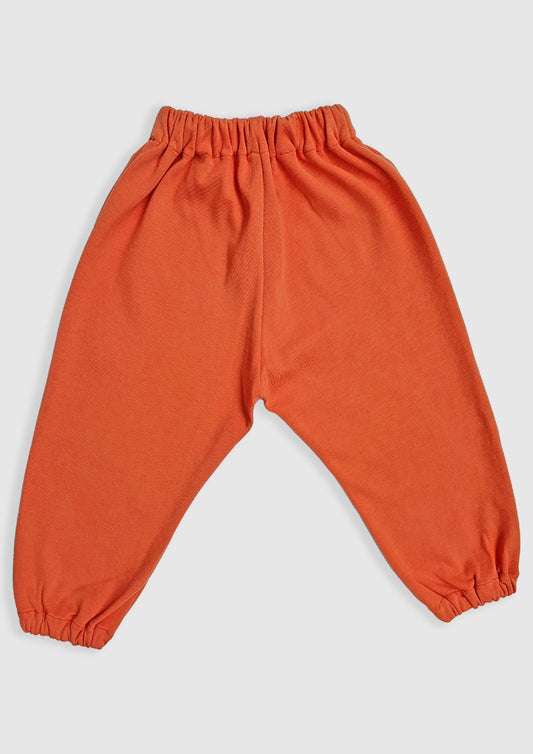 Kidswear Track Pants Orange