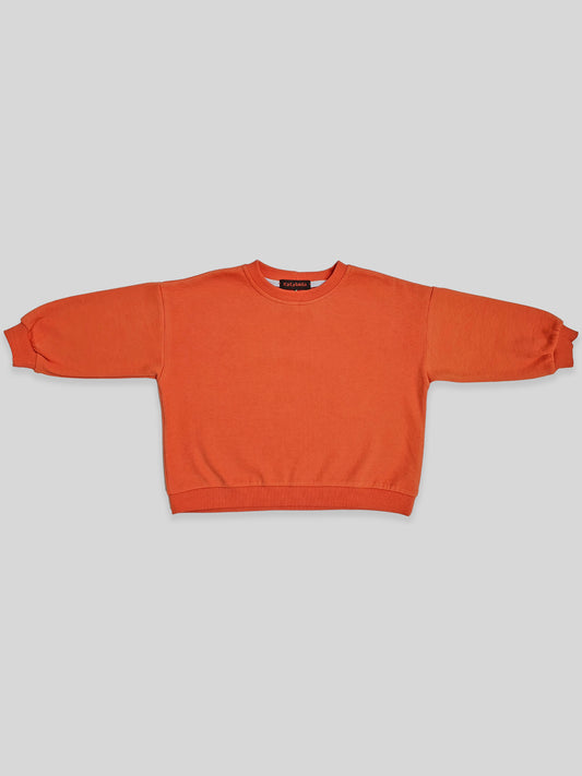 Sweatshirt Orange Toddler